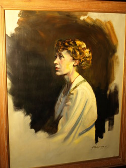 1930’s portrait after conservation.