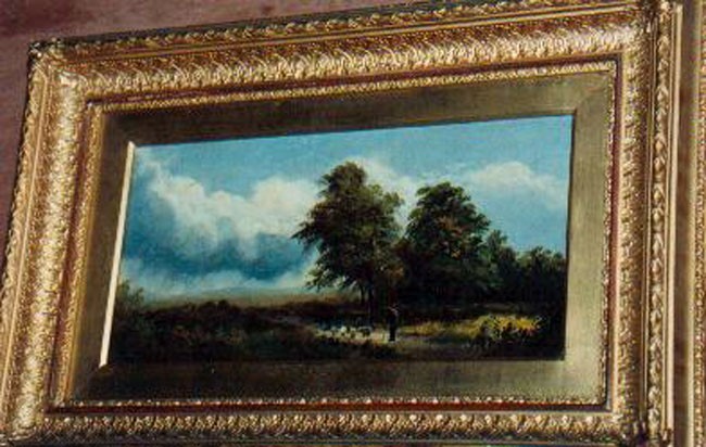 ... after lining, restoration and reframing